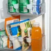 Кухонный разделитель для холодильника, гаджеты, перегородка для холодильника, бесплатная регулировка, многоразовый для напитков, молока, специй