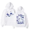 Dames Hoodies Jeans Kawaii Sweatshirts Kpop Leuke Grafische Cartoon Print Mannen Vrouwen Esthetische Harajuku Koreaanse Trui met Capuchon