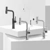 Rubinetti per lavandino del bagno Cucina Display digitale di Feiyu Cascata Estrazione dell'acqua Lavastoviglie a freddo Rubinetto per lavabo per verdure Può ruotare estendere