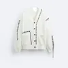 Men's Autumn/Winter Fashion Selling Knitted Cardigan Drawstring Style Coat 240122