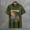 Men's T Shirts Helloween Walls of Jericho 1985 Cover Shirt