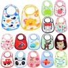 Hair Accessories 3pc/Lot Baby Towel Bibs Boys Girls Born Waterproof Saliva Burp Cloths Feeding Babeiro Bandana