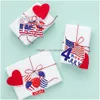 Banner Flags Independence Day Party Decoration Hanging Tag Usa National Holiday Drop Delivery Home Garden Festive Party Supplies Dhhbt