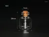ボトル100pcs/lot 22 28mm 4ml diyガラスボトルの小さな瓶とコルクの装飾の願い結婚式のホリデーホームデコレーション