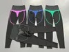 Sexiga mesh leggings kvinnor transparenta sportshorts eller leggings för fitness se genom tights kvinnliga leggins mujer gym svart 240131