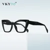 Lunettes de soleil Vicky Fashion Lunettes personnalisées Anti-lumière bleue Lecture des yeux de chat peut être personnalisée Prescription Lunettes de vue pour dames 2167