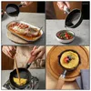 Patelnia kuchnia żelazo mała patelnia jaja grill bezpieczne gotowanie naczynia z kroplami rąk Mini Chef's