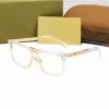 Designer Sunglasses Plain Glasses Optical without near power Fashion Letter Design Women Men Goggle 3 Color Eyeglasses