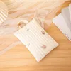 Sacos de armazenamento Saco de fraldas com fecho de zíper Bolsa bordado padrão para casa viagem fralda bolsa mãe bebê