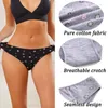 Culotte Femme 3pcs / Set Femmes Floral S-XL Sous-vêtements Sexy Intimates Panty Traceless Lady Taille Basse Lingerie Respirabilité Stretch Brief