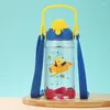 Su Şişeleri Saman Kids ile Spor Şişesi Taşınabilir Sızdır Gözden Geçirmez Çevre Dostu Plastik İçecek İşi Markeri Tritan Cup BPA ÜCRETSİZ 730ml