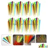 Ensembles de vaisselle 500pcs Plastic Fruit Forks Mini gâteau dégustation Apéritives cueille la livraison de gouttes de dessert DHVWQ