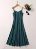 Sukienki swobodne ZJYT Autumn Print Maxi dla kobiet 2024 eleganckie vestidos largos de Mujer zielony wakacyjny szatę femmes 2pcs
