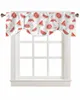 Занавеска летняя арбузная акварельная текстура короткое окно регулируемая подвязка для гостиной кухонные шторы