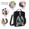 Rucksack 3 in 1 Set 17 Zoll Lunchtasche Stift Jiu Jitsu Worte Klassisch zum Verkauf fest süß bequem Sportaktivitäten Feld Pa