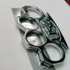 Four Finger Self-defense Buckle Tiger Hand Brace Fist Zinc Alloy Material Sturdy and Wear-resistant Usa-2 CALV