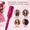 MiroPure Hair Waver Iron Beach Waver Wand Hair Crimper Hair Waver Barrel Curling Iron 1 Inch PTC Heater.