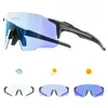 屋外のアイウェアKapvoe Pochromic Sunglasses UV400サイクリングスポーツ自転車メガネマンMTBランニング女性自転車ゴーグルN90V