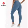 Couleur unie femmes pantalons de yoga tenues de yoga taille haute sport vêtements de sport legging élastique fitness dame globale collants complets entraînement sport leggi haut