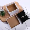 Högkvalitativ 10 st marmorkornsmycken presentpapper för present Box Organiser Charms Ring Watch Earring Jewelry Display Gift Box 240124