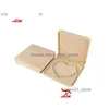 Smyckeslådor presentförpackning Veet Wedding Pearl Necklace Packaging Favor Holder Mothers Day Display Storage Case 19x19x4cm Drop Delivery DHR2D