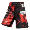 Mma joker engraçado luta esportes shorts treinamento abrangente praia ginásio jujutsu muscular corrida muay thai