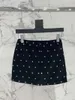 Skirts 2024 Women Fashion Sexy Casual Beaded Embroidered Skirt 0127