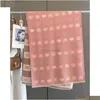 Foulards 2023 Plaid Cachemire Écharpe Femmes Conception Couverture D'hiver Chaud Épais Foulard Bandana Femelle Pashmina Châle Wrap Bufanda Ponch Dhsz7