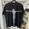 ヘルスターシャツデザインティーチーズTシャツシャツシャツヒップホップ快適なユニセックスコットン300g楽しいプリントアンティーク半袖ヒップホップハイストリートシャツ卸売価格