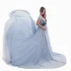 Dresses Cute Women Dress Maternity Photography Props Off Shoulder Pregnancy Dresses Clothes Chiffon Maxi Maternity Gown for Photo Shoots