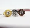 Orecchini con perno Martick Acciaio inossidabile 316 Rotondo Lustro AAA CZ 8MM Diametro Numeri romani per le donne Gioielli di marca di alta qualità G6