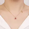 Pendants S925 Collier de chaîne pour femmes 2024 bijoux creux sur le cou de perles de perle