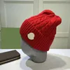 Beanies Designer Beanie Winter Hat Monclr Mens Cap italiensk trendiga varma 15 färger Klassiska herrmode Stretch Wool Casquette Hats för män