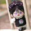 20cm Idol Doll Black Hair Lanwei Plush Star Dolls Cute Stuffed Figure Toy Cotton Doll Plushies Toys Collection Gift No Clotions 240123