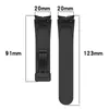 Samsung Galaxy 5 Pro 45mm 6 Classic 47mm 43mm Magnetic Buckle Strap 4/5/6 40/44mm의 시계 밴드 20mm 실리콘 밴드