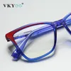 Sunglasses VICKY Simple Geometric Fashion Design Reading Glasses Customizable Prescription Anti Blue Light Computer 2116