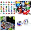 Acryl, Kunststof, Lucite Bead Charms Ifor Armband Acryl Fit Bangle Sieraden Vinden Drop Delivery Sieraden Losse kralen Dhmxj