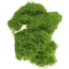 Decorative Flowers Simulated Moss Turf Houseplants Live Indoor Fake Green For Pearl Cotton Decor Office