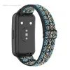 Bandes de montre Bracelet de montre intelligente anti-transpiration pour Huawei Band 7 Bracelet réglable étanche Sport Nylon-Bracelet Dura