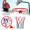 32cm Asma Basketbol Duvarı Monte Hedef Hoop Rim Net Sport Net Kapalı ve Açık Basketbol Duvarı Asma Sepet Net 240118