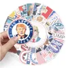 Autocollants de voiture Donald Trump 50pcs 2024 USA Drapeau Stickers American Yytlp Drop Livraison Automobiles Motos Accessoires extérieurs Otw4N