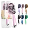 Mini Detangling Hair Brush Vented Women Hair Brush Magic Afro Hair Comb Cam Curved Design Demelant Hairbrush Styling Tools 240117