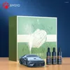 Pulverizador automático de fragrância montado em carro, refrescante de ar, spray inteligente, acessórios de perfume, personalização de logotipo