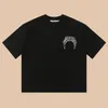 Homens Camisetas Sapo Deriva Casa de Erros Streetwear Moda Padrão Impresso Solto Roupas de Grandes Dimensões Algodão Tops Camisa Tees para Homens Unissex