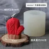 Craft Tools Woolen Gloves Candle Silicone Mold Christmas Series Winter Creative Baking Chocolate Biscuit Mousse