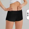 Summer LU-248 Yoga Hotty Hot Hot Shorts Treatable Drying Drying Sports Instermon Women Women Women Running Pants Princess Sportswear Gym Le Wear