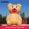 Groothandel op maat opblaasbare cartoon teddybeer model onderneming mascotte beren winkelcentrum display rekwisieten voor reclame