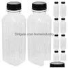 Wasserflaschen 25 Stück Saftflasche Leere Getränke Transparente Kühlschrankbehälter Kunststoff Milch Trinken Drop Lieferung Dhmrw