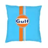 Pillow Personalized Custom Gulf Racing Logo Cover Sofa Living Room Square Throw 40x40cm Chair