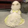 Vêtements pour chiens mignon grande robe été grande jupe vêtements pour animaux de compagnie pour chiens Labrador Golden Retriever Samoyed Maid